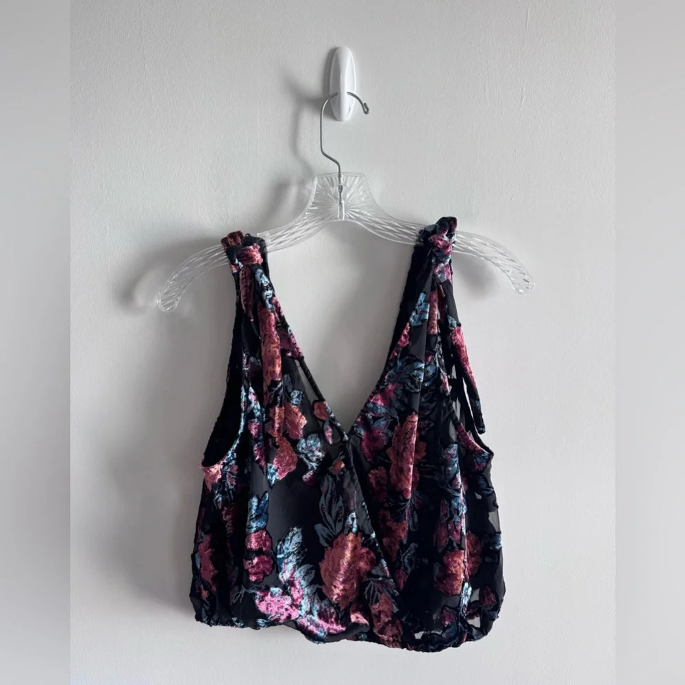 Free People Tied To You Tank-Dark Combo